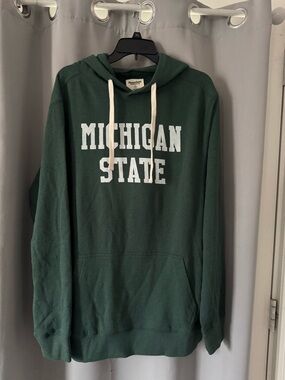 Michigan State Green Pullover Hoodie